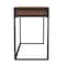 Martha Stewart 19.75 in. D X 47.25 in. W X Engineered Wood, Steel, Walnut Top/Oil Rubbed Bronze Frame ZG-ZP-028-BR-BK-MS - alternate 7